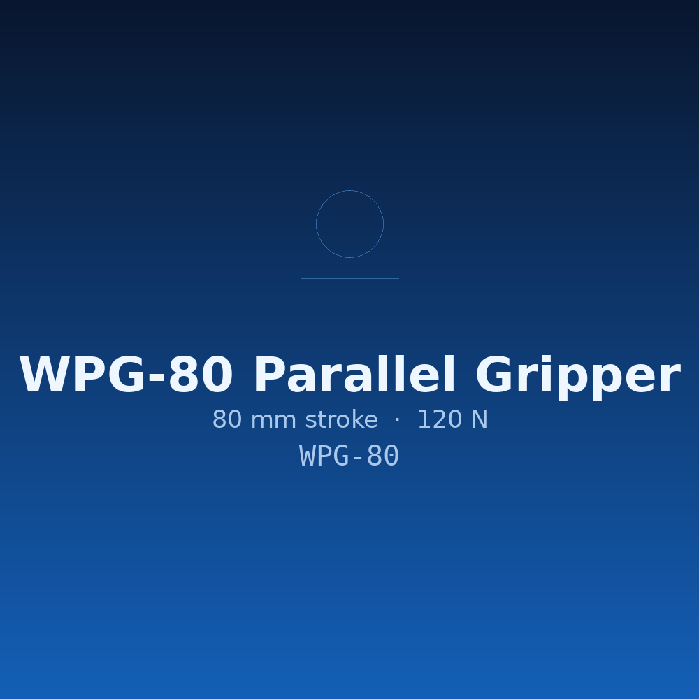 WPG-80 Parallel Gripper